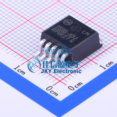 DC-DC电源芯片  LM2596DSADJR4G  onsemi(安森美)  TO-263-5