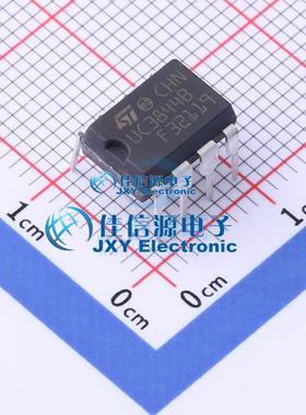 DC-DC电源芯片  UC3844BN  ST(意法半导体)  MiniDIP-8