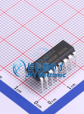 达林顿晶体管阵列   ULN2004N  HGSEMI(华冠)  DIP-16