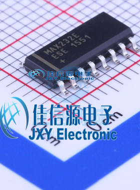 MAX232EESE+T  MAXIM(美信)  SOIC-16_150mil