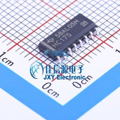 触发器     SN74HC175DR  TI(德州仪器)  SOIC-16