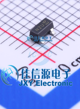 场效应管(MOSFET)    DMN2300U-7  DIODES(美台)  SOT-23