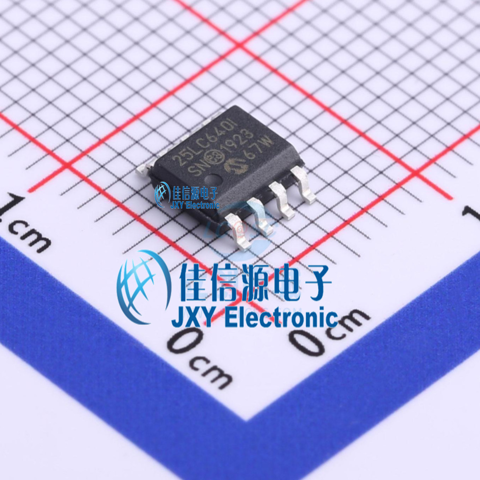 25LC640T-I/SN  MICROCHIP(美国微芯)  SOIC-8_150mil