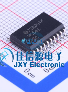 缓冲器/驱动器    SN74HC541DWR  TI(德州仪器)  SOIC-20