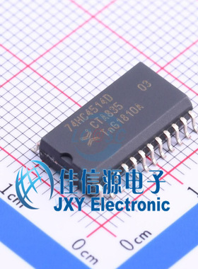 信号开关74HC4514D,653 Nexperia(安世) SOIC-24 4到16个带输入锁