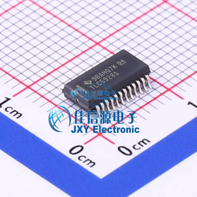 LED驱动     TLC59281DBQR  TI(德州仪器)  SSOP-24-150mil