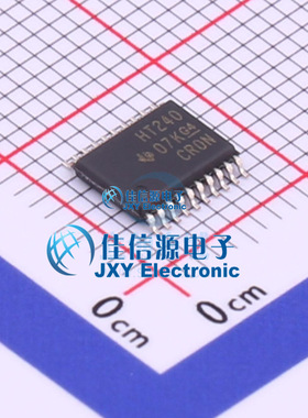 缓冲器/驱动器    SN74HCT240PWR  TI(德州仪器)  TSSOP-20