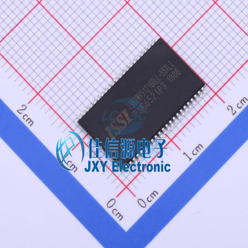 IS62WV51216BLL-55TLI  ISSI(美国芯成)  TSOP(II)-44