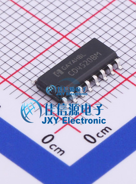 计数器/分频器     CD4520BM/TR  HGSEMI(华冠)  SOP-16