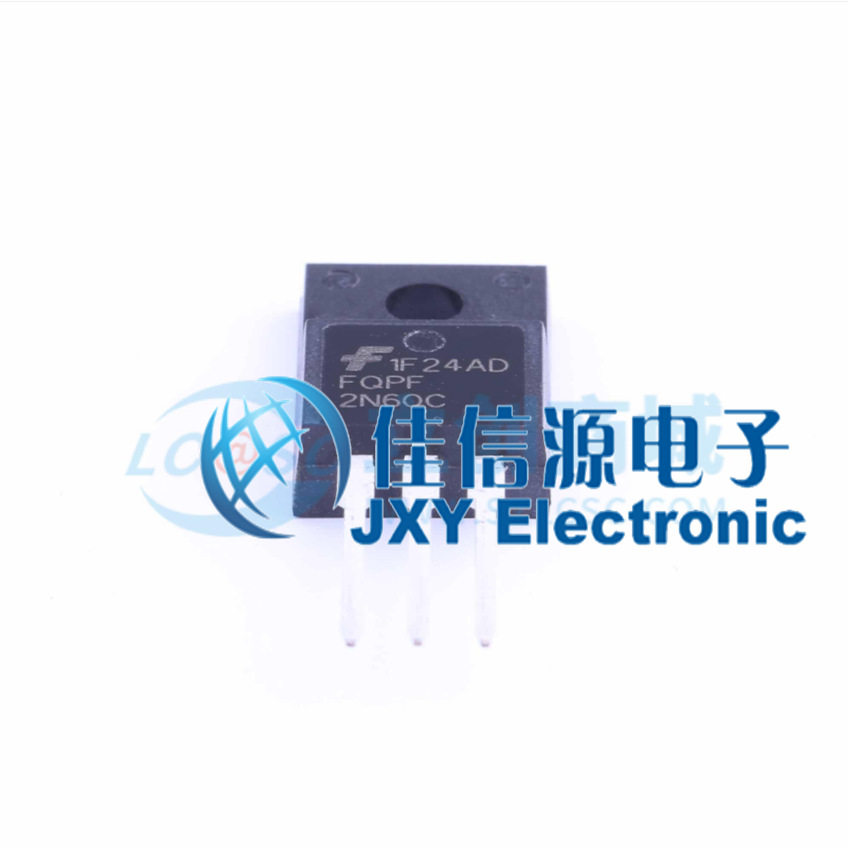 场效应管(MOSFET)    FQPF2N60C  onsemi(安森美)   TO-220F-3