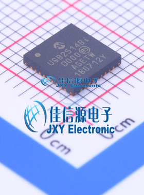 USB2514B-I/M2  MICROCHIP(美国微芯)  SQFN-36