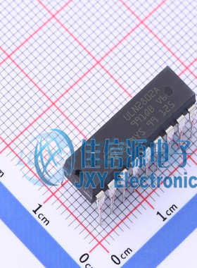 达林顿晶体管阵列      ULN2802A  ST(意法半导体)  DIP-18