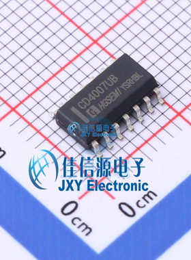 反相器     CD4007UBM/TR  HGSEMI(华冠)  SOP-14