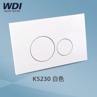 水箱冲水按纽按板马桶水箱配件挂墙马桶暗装 WDI隐藏式 水箱面板