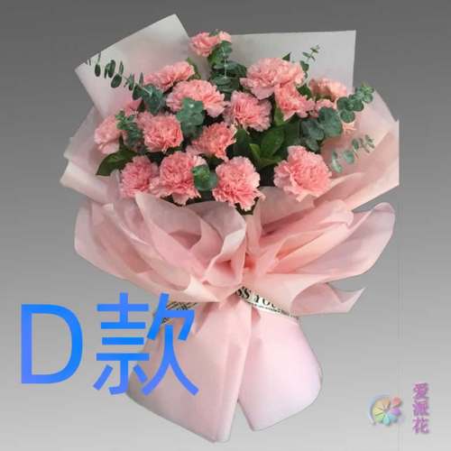 生日周年康乃馨广东中山花店送花横栏镇古镇镇小榄镇同城鲜花速递