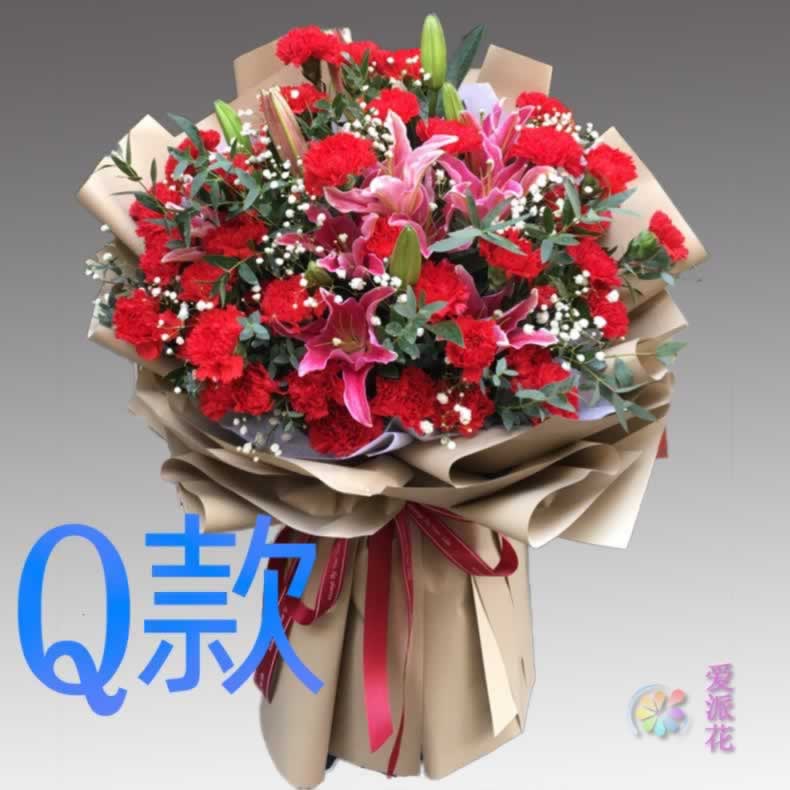生日探望康乃馨江苏镇江花店送花句容市京口区润州区同城鲜花快递