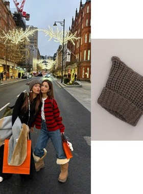 现货容祖儿同款ca4la 01953*01264*01969*01934猫耳朵针织帽01914