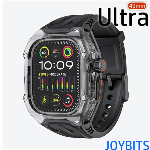 透明Ultra3理查德改装S11保护壳适用iWatch苹果手表带硅胶46/49mm