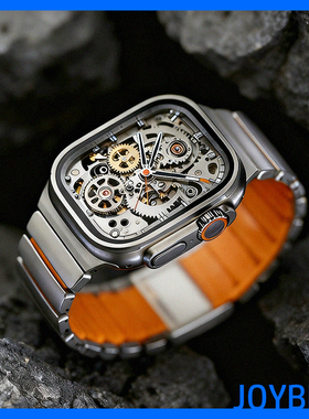 纯钛合金属S11磁吸Ultra表带适用iWatch10苹果手表壳46不锈钢49mm