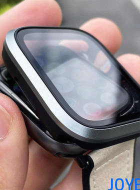 全包铝合金属S11保护壳膜一体适用iWatch苹果手表Ultra钢化膜46mm