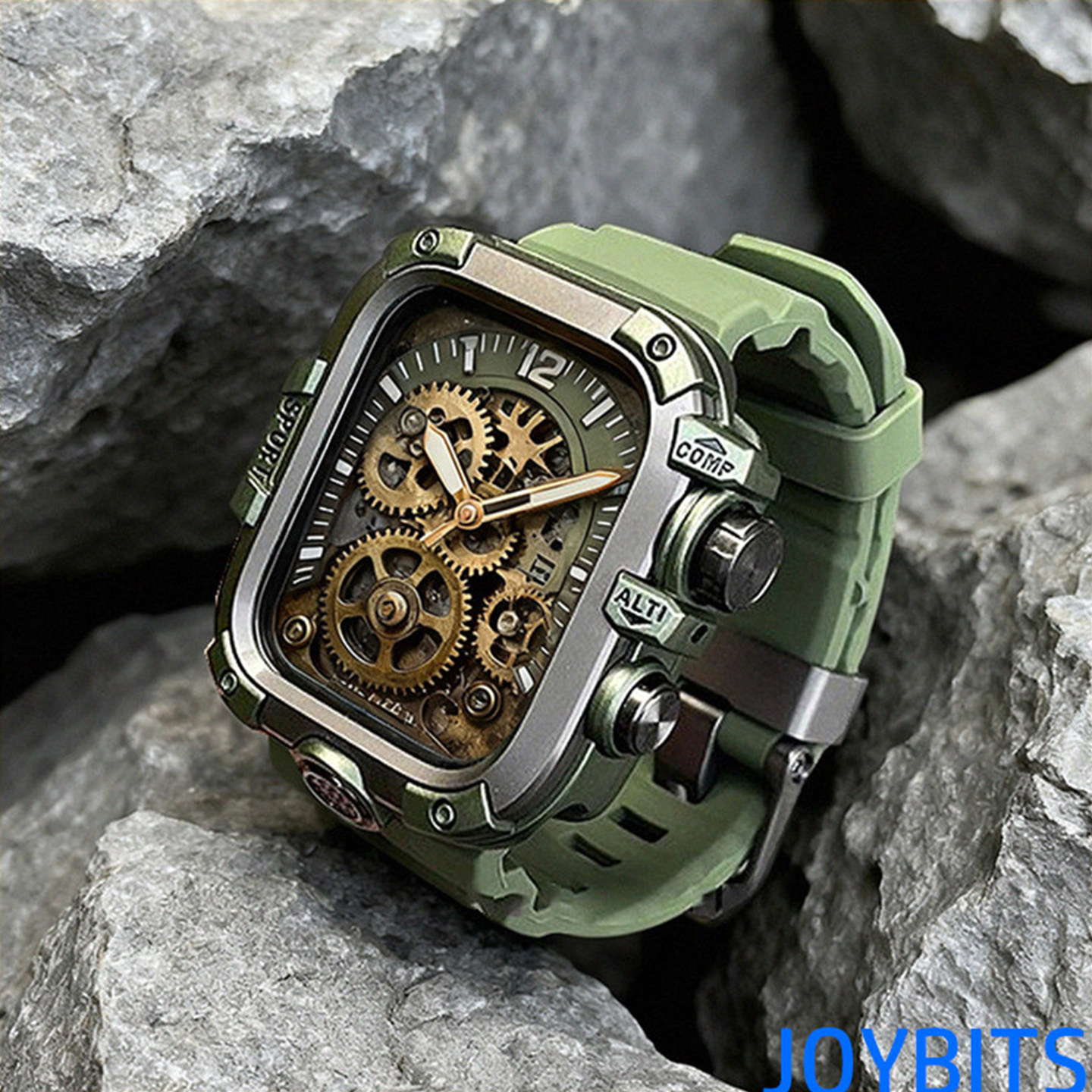 全包S11金属Ultra3防水壳膜一体保护壳适用iWatch苹果手表46/49mm