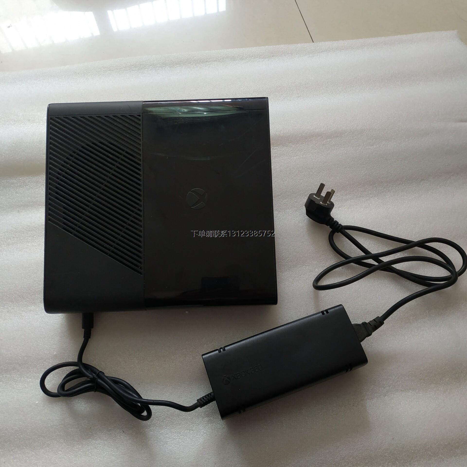 询价原机配置  Xbox  360E  一台带原装电源通电的