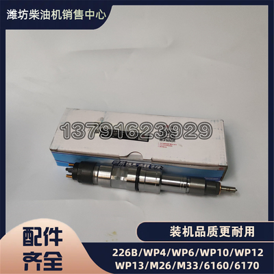 潍柴612630090012喷油器WP12WP13