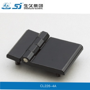 2黑色铰链 锌合金 生久柜锁CL226 合页 左右 配电箱柜铰链