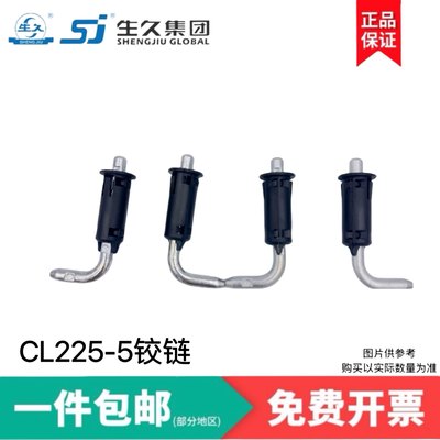 生久柜锁铰链CL225-5快速安装铰链暗插销铰链电气控制柜插销门轴