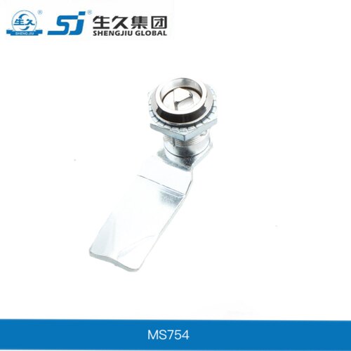 生久柜锁门锁MS754三角锁芯SJ机箱锁配电柜锁 拉伸锁正品保证