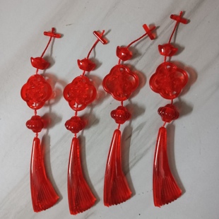 福字灯笼吊坠单色吊坠客厅隔断书房门厅隔帘门帘