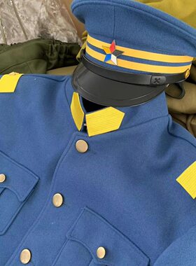 民国风婚纱摄影高端套装北洋军阀军统服装少帅气同款衣服大帅套装