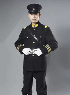 影视演出服少帅气写真拍照剧巡捕房同款衣服警局舞台二狗子北洋军