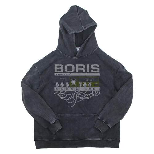boris复古卫衣做旧水洗
