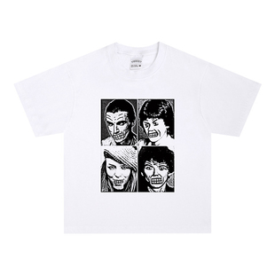 Talking Heads乐队Speaking in Tongues纯棉美式圆领宽松短袖T恤