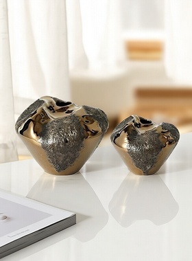 现代简约创意抽象艺术色釉陶瓷