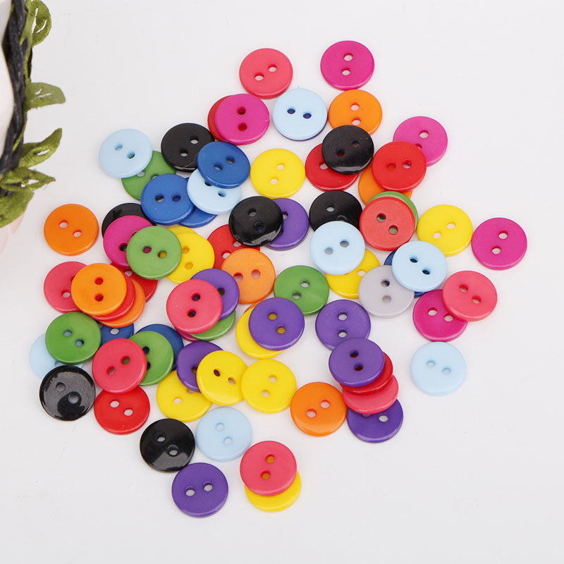 다채로운 버튼 어린이 수제 DIY 버튼 그림 재료 패키지 초등학생 유치원 크리 에이 티브 버튼 꽃다발