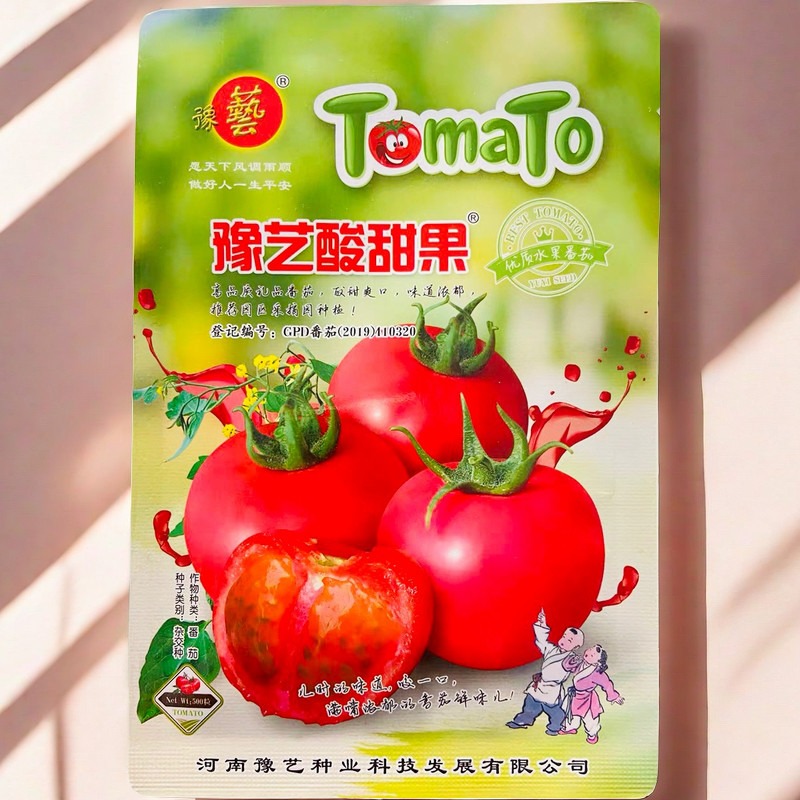 豫艺酸甜果番茄种子 抗ty高档粉红果番茄种子 水果西红柿种蔬菜籽