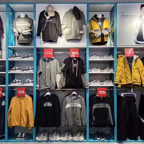 门头室内装修店铺店面商铺效果图奶茶餐饮女装酒店美容院工装设计