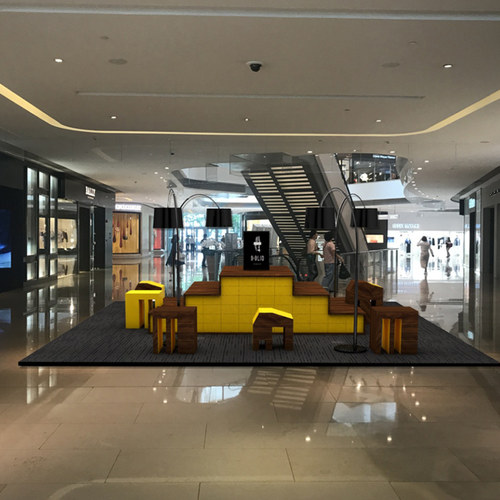 男鞋店潮鞋店展示装修定制鞋靴高档潮牌简约装修店铺设计