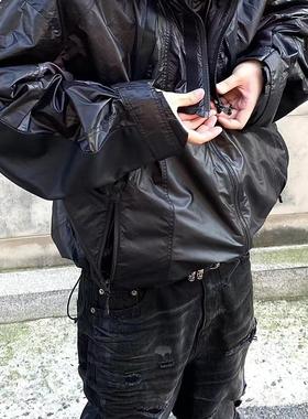 Undermycar 24FW COMPOSITIVE 日本定制软壳黑色闪光冲锋衣vibe