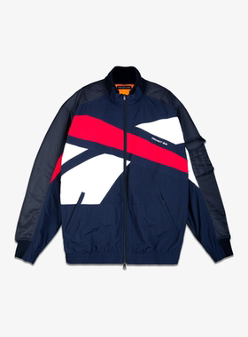 Grailz Project G/R PGR X ReebokHybrid 拼接尼龙校服Bomber夹克