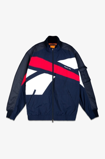 Grailz Project G/R PGR X ReebokHybrid 拼接尼龙校服Bomber夹克