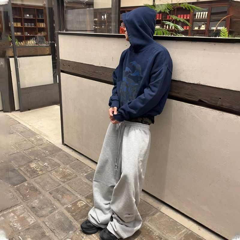 圣诞礼物TOK双腰头格纹迷彩卫裤