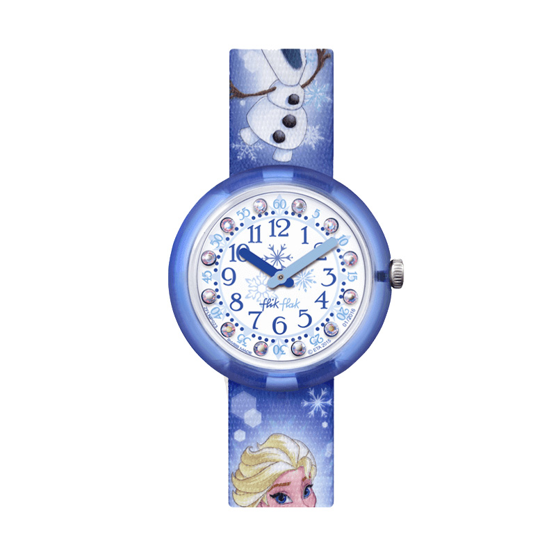 Swatch/˹ÎÖç÷ÊÖ±í ±ùÑ©ÆæÔµ¶¯ÂþÖÉȤʯӢͯ±í±ùÑ©ÆæÔµZFLNP023