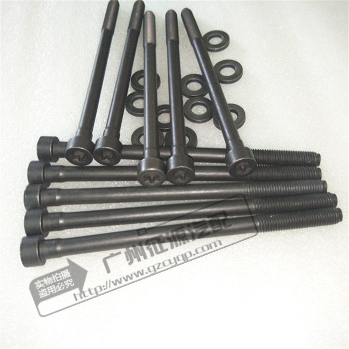 适用4gb14gb2 dldg15 a151tnn4g15a发动机缸盖螺丝大瓦盖螺栓连杆