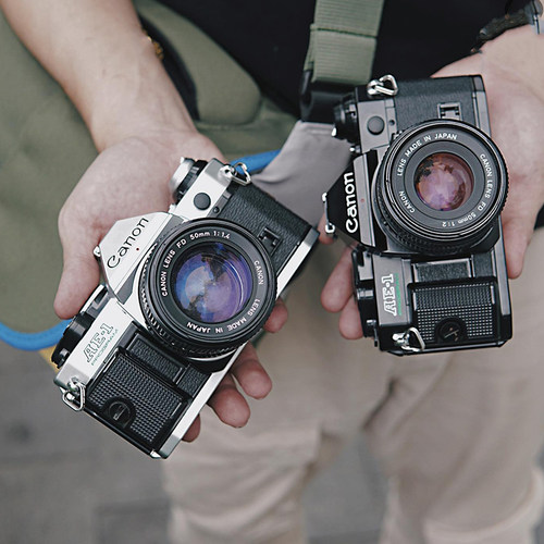 佳能AE1A1AE-1P胶片机文艺经典