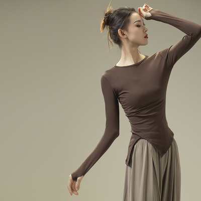 斑斓舞韵现代舞修身舞蹈练功服