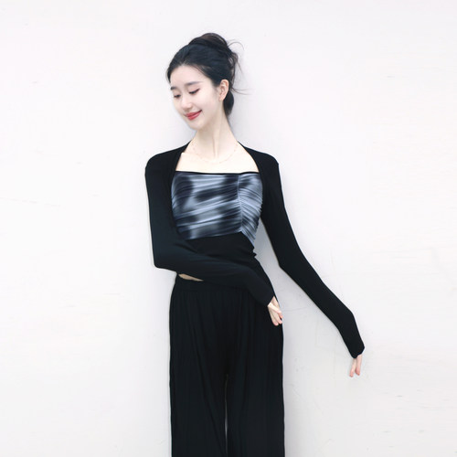 斑斓舞韵现代舞练功服