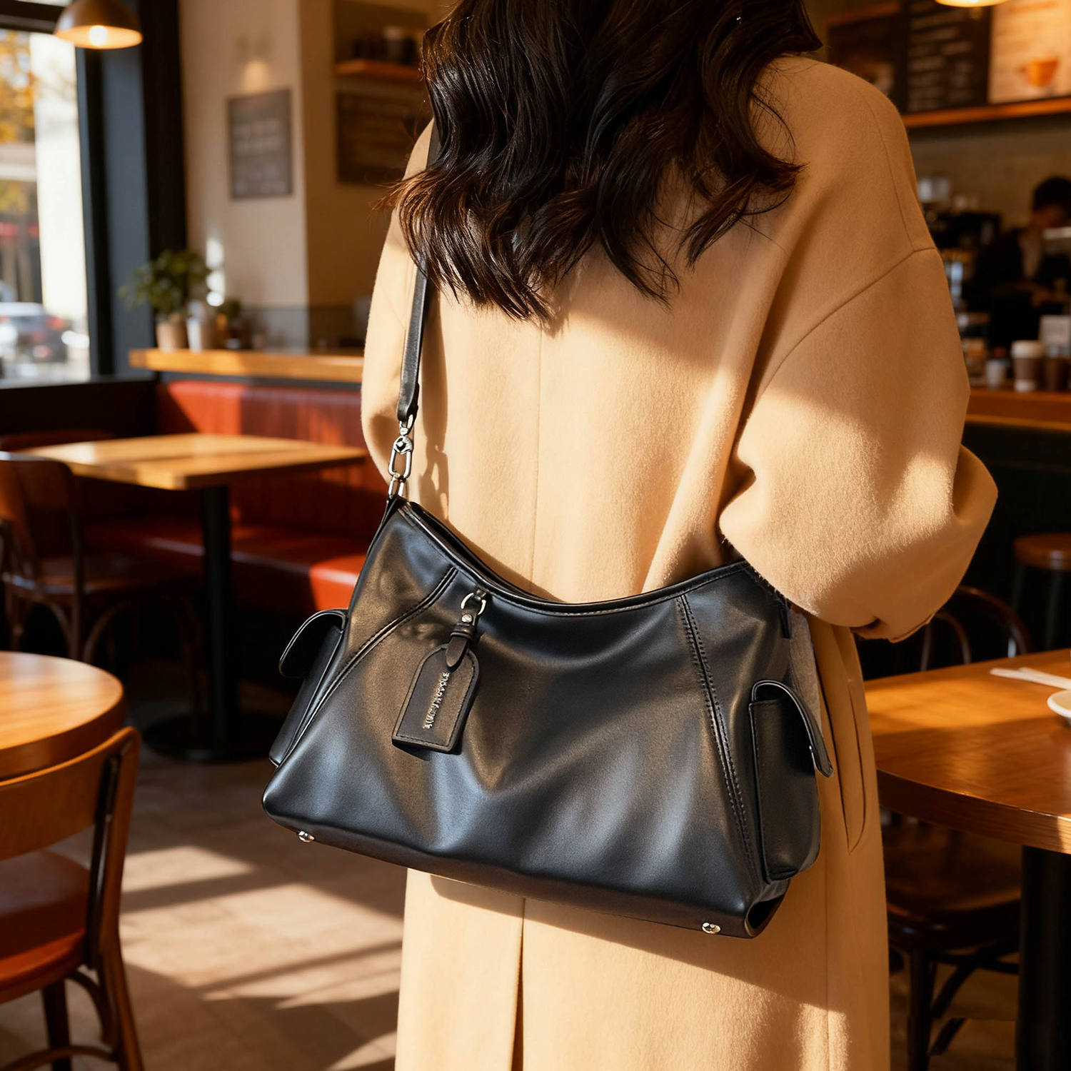 艾米兔女包2025新款通勤百搭时尚潮流洋气单肩包休闲简约斜挎包